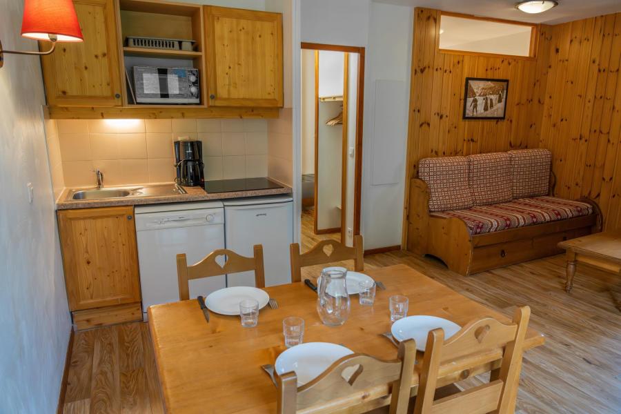 Vakantie in de bergen Studio cabine 4 personen (MBC605) - Les Hauts de Preclaux I - Les Orres - Woonkamer