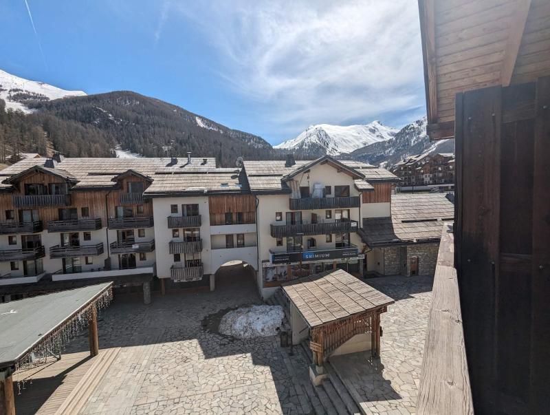 Vacances en montagne Studio cabine 4 personnes (MZ1303) - Les Hauts de Preclaux I - Les Orres - Balcon