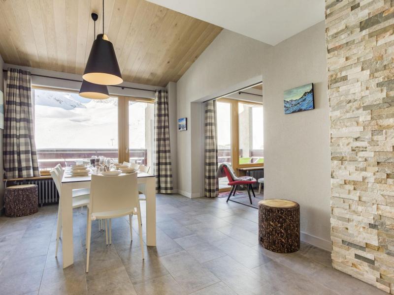 Vakantie in de bergen Appartement 5 kamers 8 personen (21) - Les Hauts du Val Claret - Tignes - Woonkamer