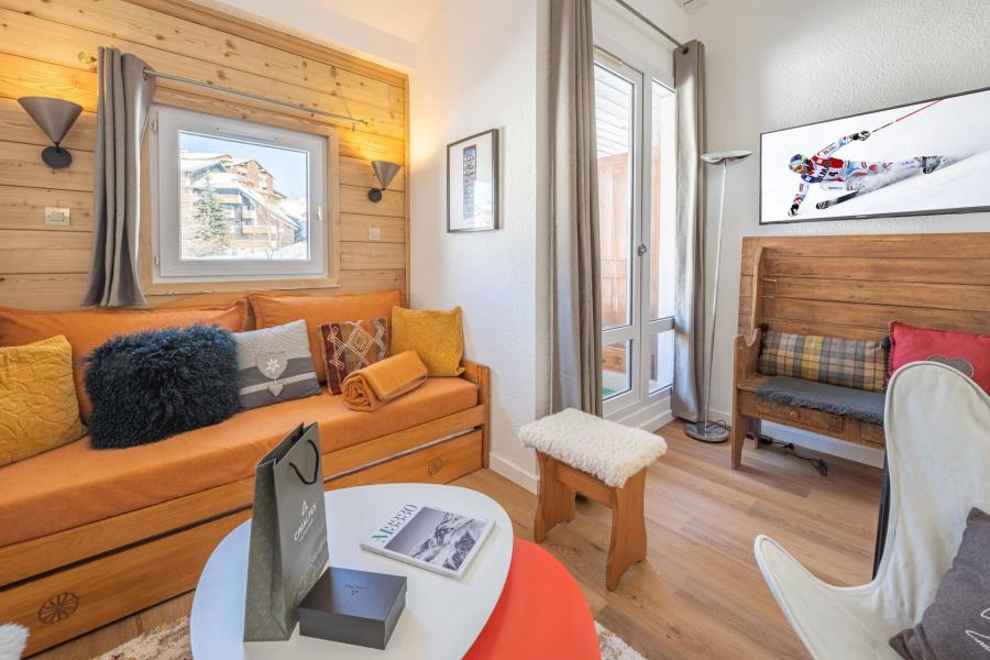 Urlaub in den Bergen Mezzanin-Studio für 4 Personen (504) - Les Horizons d'Huez - Alpe d'Huez - Wohnzimmer