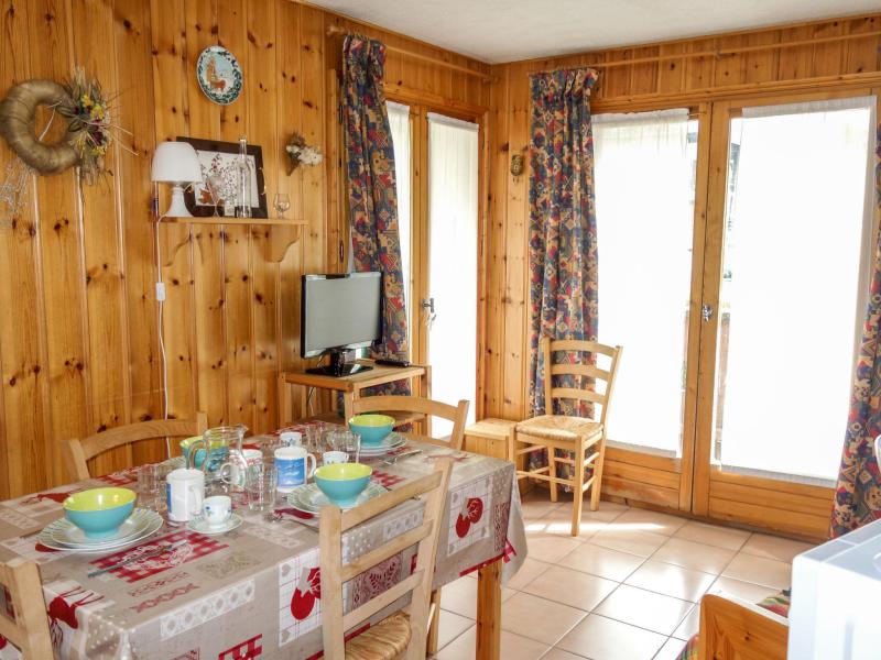 Holiday in mountain resort 3 room apartment 4 people (5) - Les Jardins Alpins - Saint Gervais - Living room