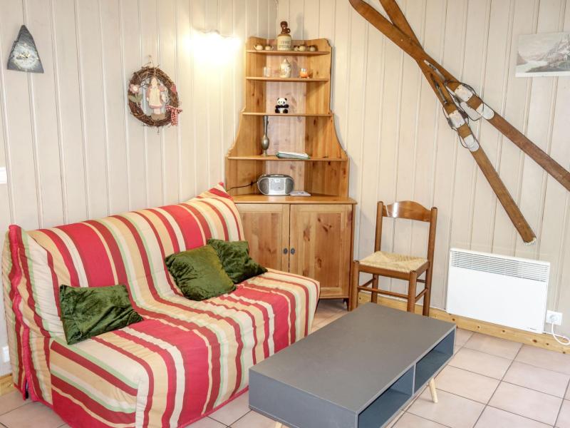 Vakantie in de bergen Appartement 2 kamers 4 personen (1) - Les Jardins Alpins - Saint Gervais - Woonkamer