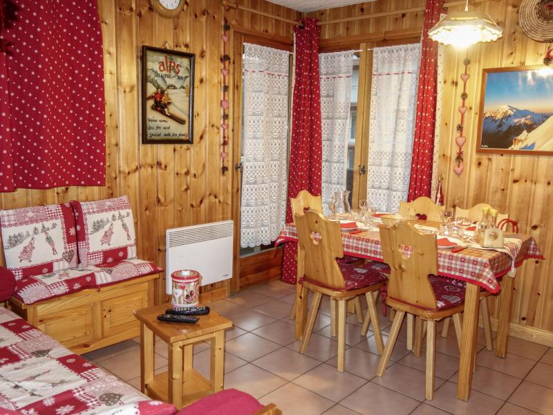 Vakantie in de bergen Appartement 2 kamers 4 personen (9) - Les Jardins Alpins - Saint Gervais - Woonkamer