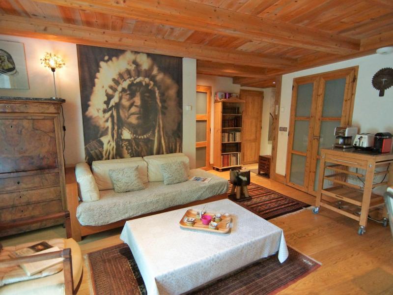 Urlaub in den Bergen 3-Zimmer-Appartment für 4 Personen (1) - Les Jardins de l'Astoria - Chamonix - Wohnzimmer