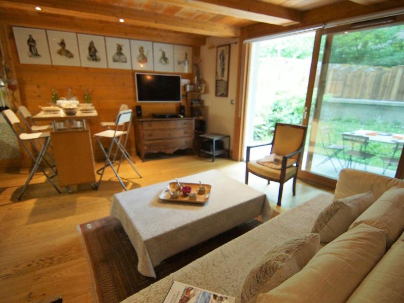 Urlaub in den Bergen 3-Zimmer-Appartment für 4 Personen (1) - Les Jardins de l'Astoria - Chamonix - Wohnzimmer