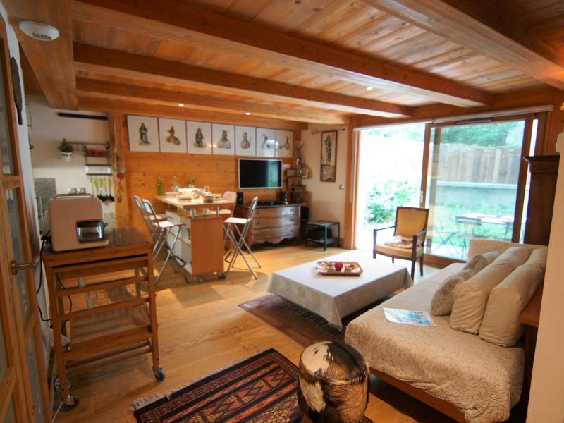 Vakantie in de bergen Appartement 3 kamers 4 personen (1) - Les Jardins de l'Astoria - Chamonix - Woonkamer