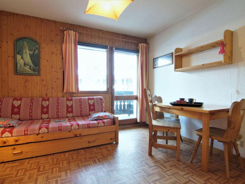 Vakantie in de bergen Appartement 1 kamers 4 personen (4) - Les Jardins du Mont-Blanc - Chamonix - Woonkamer