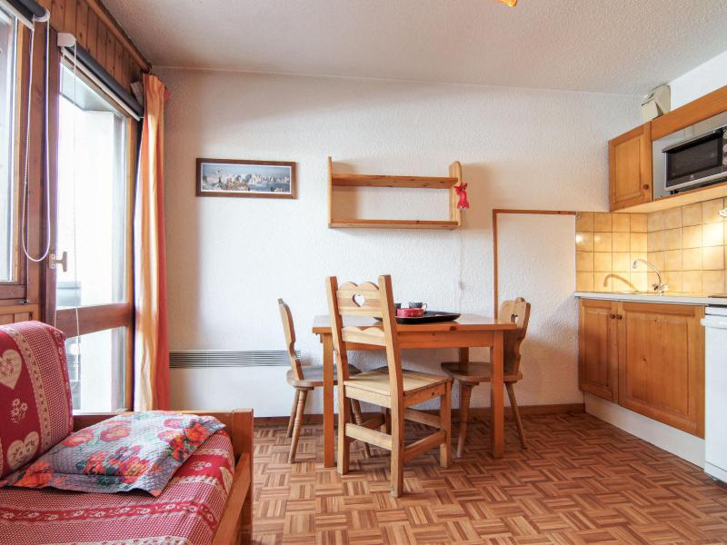 Vakantie in de bergen Appartement 1 kamers 4 personen (4) - Les Jardins du Mont-Blanc - Chamonix - Woonkamer