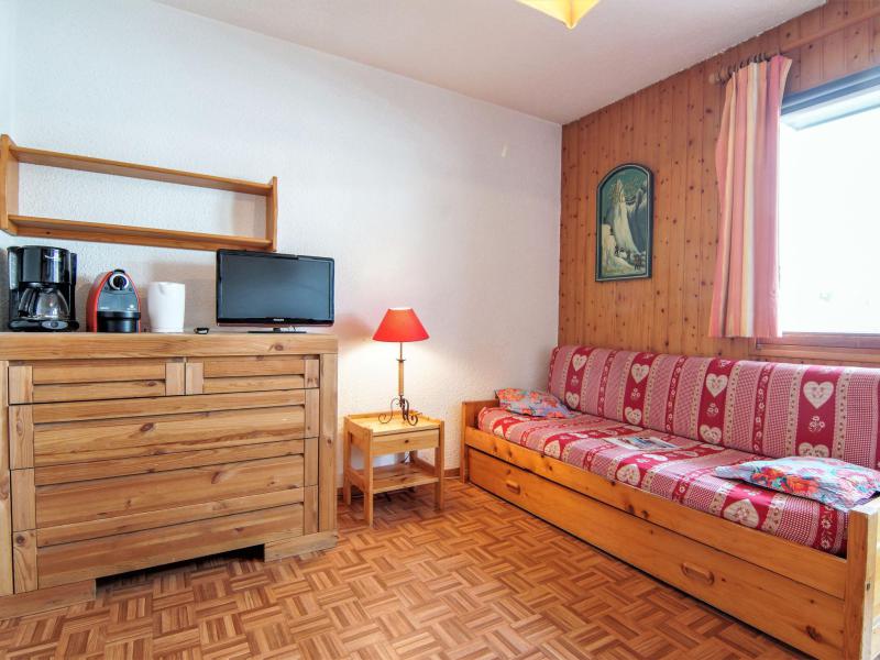 Vakantie in de bergen Appartement 1 kamers 4 personen (4) - Les Jardins du Mont-Blanc - Chamonix - Woonkamer