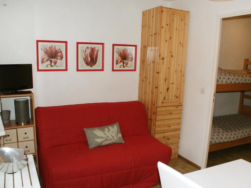 Holiday in mountain resort 1 room apartment 4 people (2) - Les Joncioles - Samoëns - Sofa bed