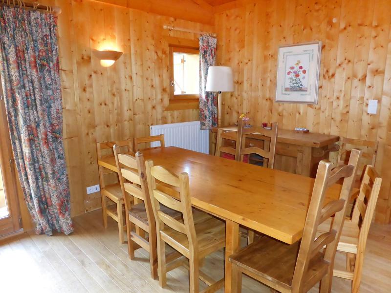 Holiday in mountain resort 6 room apartment 10 people (1) - Les Moranches - Les Contamines-Montjoie - Table