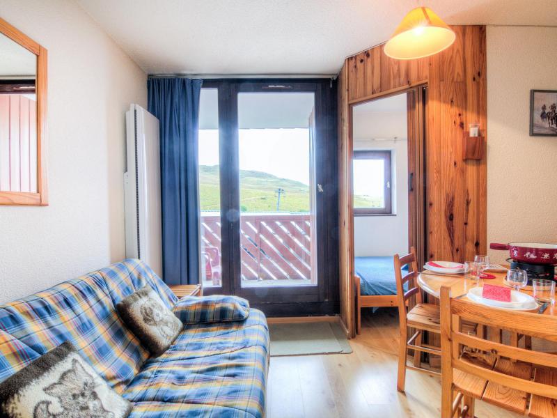 Vakantie in de bergen Appartement 2 kamers 4 personen (20) - Les Mousquetons - La Toussuire - Woonkamer