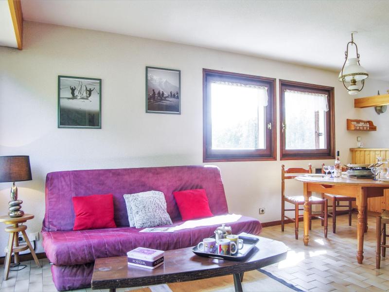 Vakantie in de bergen Appartement 3 kamers 4 personen (2) - Les Pelarnys - Chamonix - Woonkamer