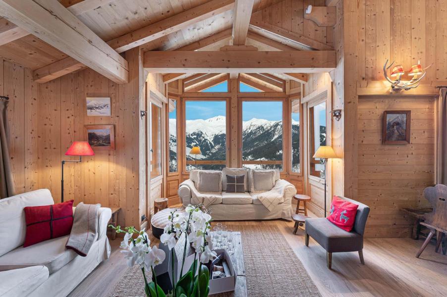 Vacances en montagne Chalet triplex 6 pièces 12 personnes - Les Petits Grebiers - Courchevel - Séjour