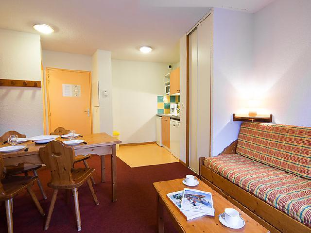 Urlaub in den Bergen 2-Zimmer-Appartment für 4 Personen (13) - Les Pistes - Le Corbier - Wohnzimmer