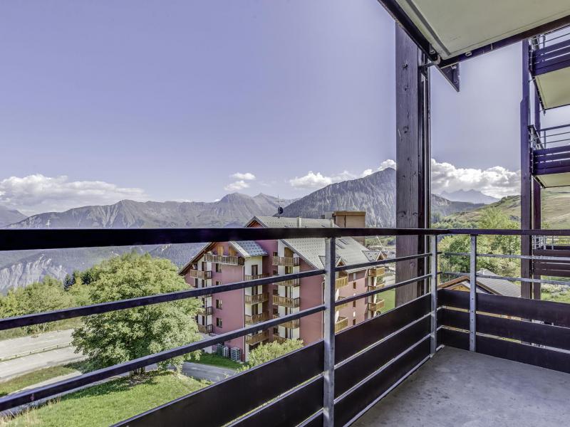 Vakantie in de bergen Appartement 3 kamers 6 personen (18) - Les Pistes - Le Corbier - Terras