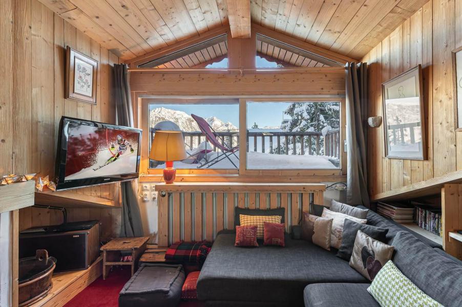 Vakantie in de bergen Appartement 3 kamers 4 personen (501) - Les Sapins - Courchevel - Woonkamer