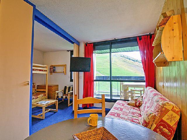 Urlaub in den Bergen 2-Zimmer-Appartment für 4 Personen (1) - Les Soldanelles - Les Menuires - Wohnzimmer