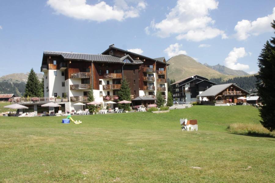 Ski verhuur Les Soldanelles - Le Praz de Lys - Buiten zomer