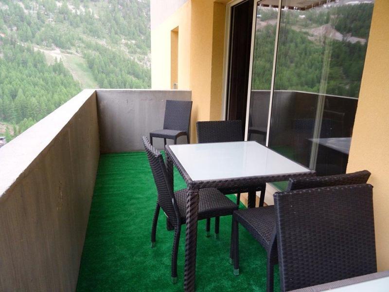 Urlaub in den Bergen 3-Zimmer-Appartment für 6 Personen (B312) - Les Terrasses d'Isola - Isola 2000 - Balkon