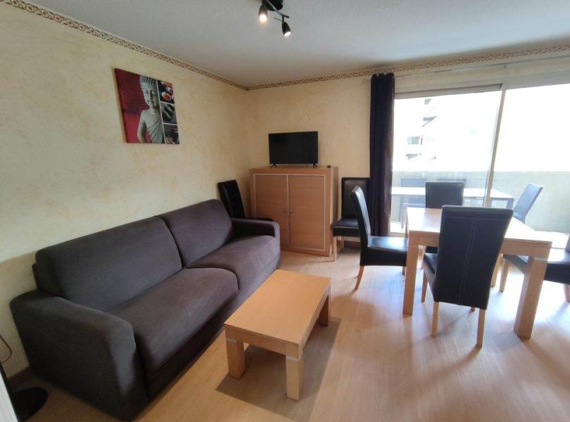 Vakantie in de bergen Appartement 3 kamers 6 personen (B312) - Les Terrasses d'Isola - Isola 2000 - Woonkamer