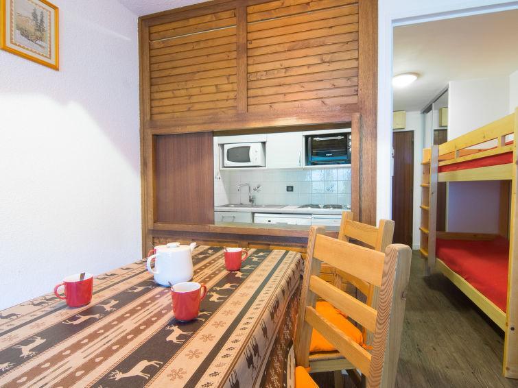 Vakantie in de bergen Appartement 1 kamers 4 personen (2) - Les Tommeuses - Tignes - Woonkamer