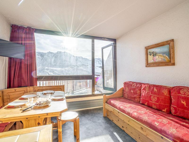 Holiday in mountain resort 1 room apartment 4 people (1) - Les Trois Vallées - Val Thorens - Living room