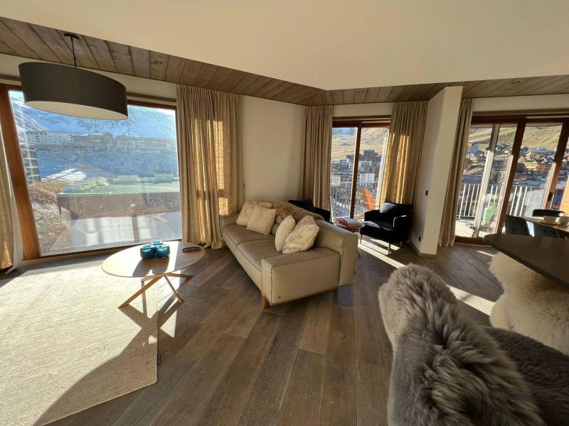 Vacances en montagne Appartement 5 pièces 8 personnes (WESTPENTHOUSE) - Les Trolles - Tignes - Séjour