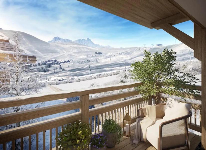 Vakantie in de bergen Appartement 5 kamers 8 personen (5) - Lillehamer 5 - Alpe d'Huez - Balkon