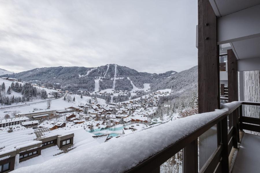 Urlaub in den Bergen 3-Zimmer-Holzhütte für 6 Personen (33) - Lodge Perriere - La Clusaz - Balkon