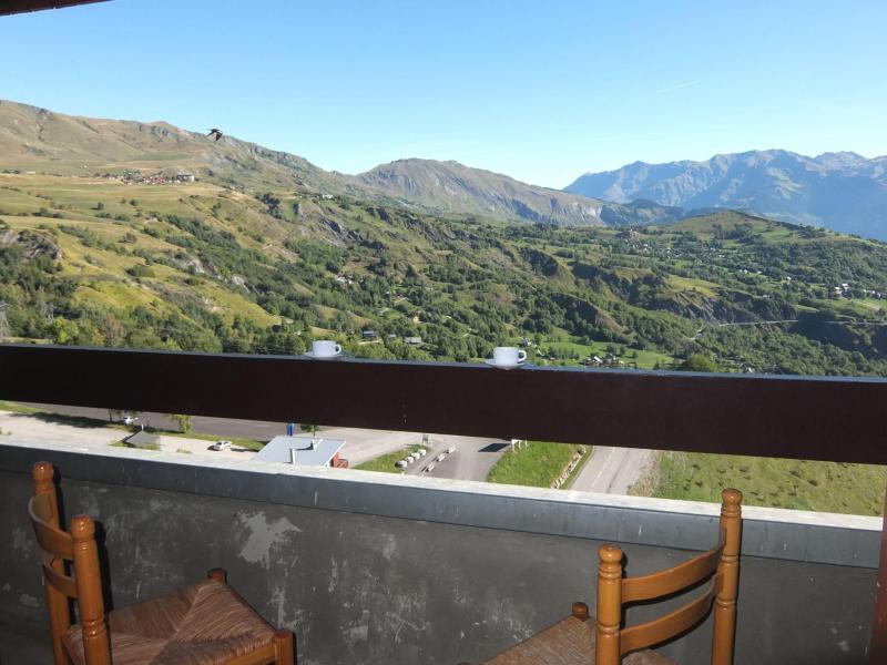 Holiday in mountain resort 2 room apartment 5 people (18) - Lunik Orion - Le Corbier - Terrace