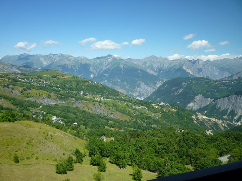 Rent in ski resort Lunik Orion - Le Corbier - Summer outside