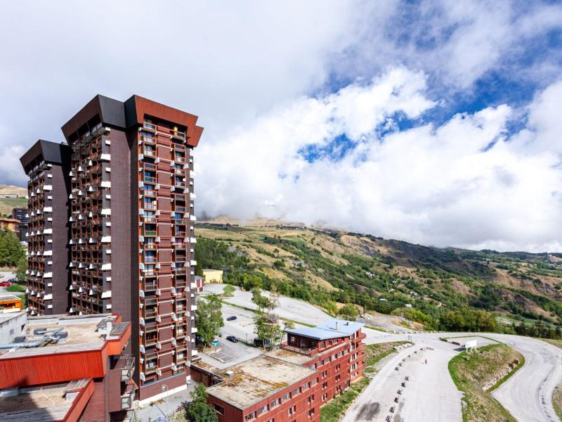 Rent in ski resort 2 room apartment 5 people (17) - Lunik Orion - Le Corbier - Summer outside