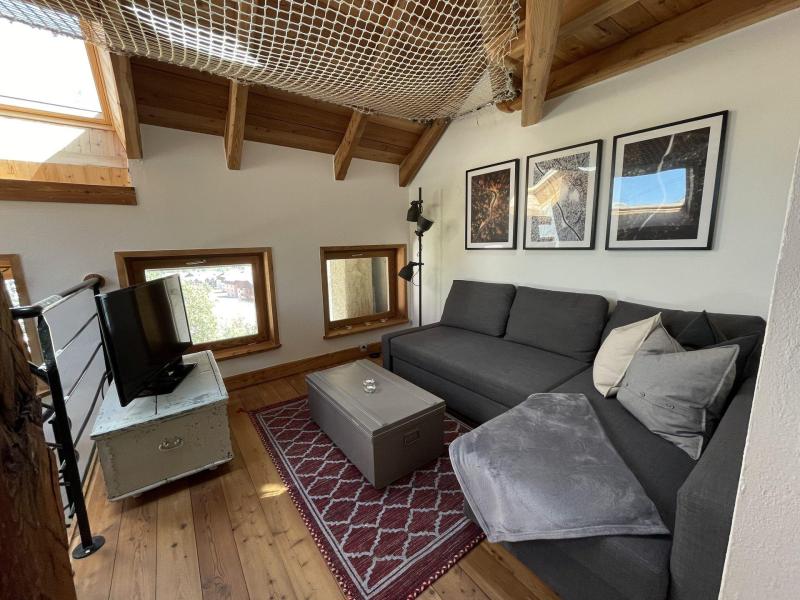 Vakantie in de bergen Appartement duplex 4 kamers 8 personen (LABILOUHG) - Maison de Pays - Serre Chevalier - Woonkamer