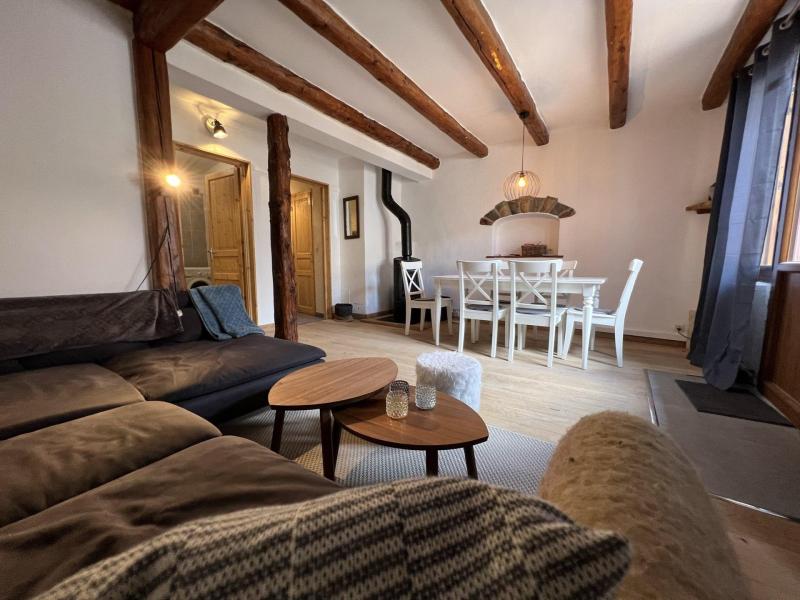 Urlaub in den Bergen 3-Zimmer-Appartment für 6 Personen - Maison de Pays Bertille - Serre Chevalier - Wohnzimmer
