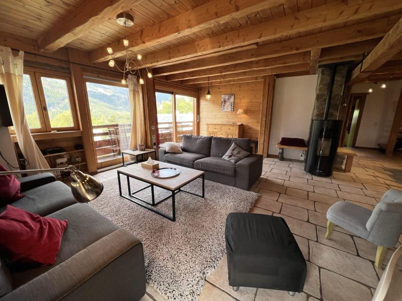 Vakantie in de bergen Appartement 5 kamers 9 personen - Maison de Pays la Villette - Serre Chevalier - Woonkamer