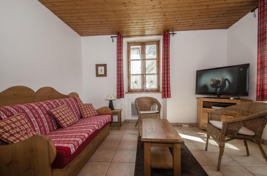 Urlaub in den Bergen 3-Zimmer-Appartment für 4 Personen - Maison de Pays Trevougni - Chamonix - Wohnzimmer