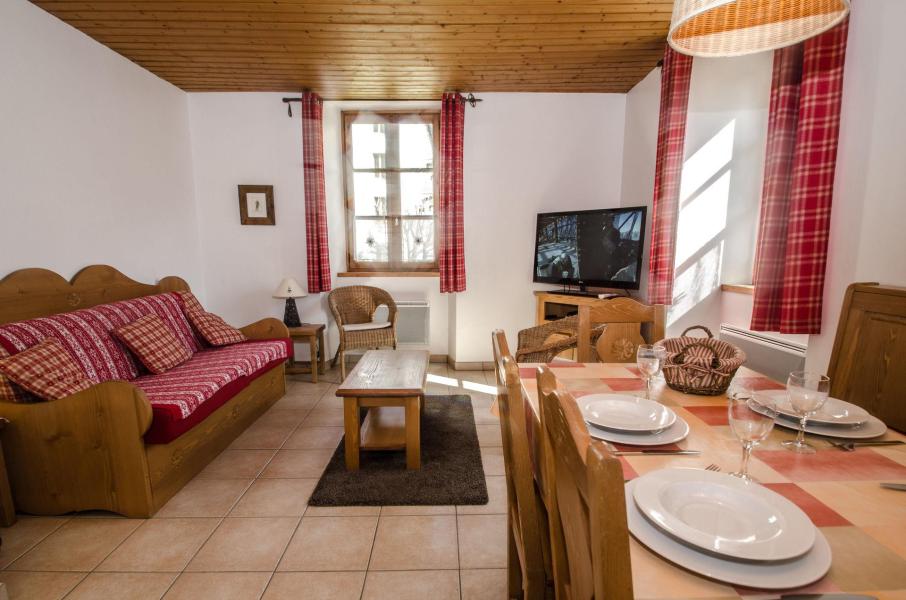 Vakantie in de bergen Appartement 3 kamers 4 personen - Maison de Pays Trevougni - Chamonix - Woonkamer