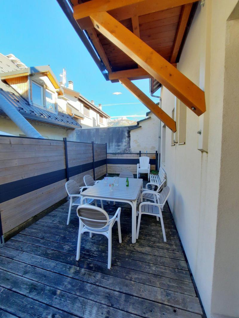 Wakacje w górach Apartament 2 pokojowy kabina 6 osób - Maison Jean Moulin - Villard de Lans - Balkon