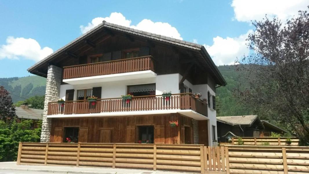 Rent in ski resort 5 room cottage 10 people - Maison l'Outo - Morzine - Summer outside