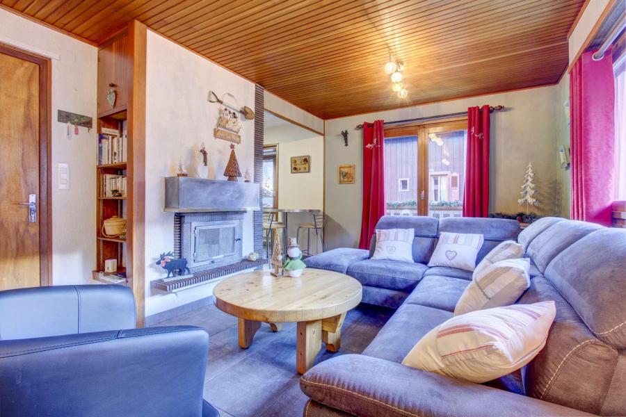 Vakantie in de bergen Woning 5 kamers 10 personen - Maison l'Outo - Morzine - Woonkamer