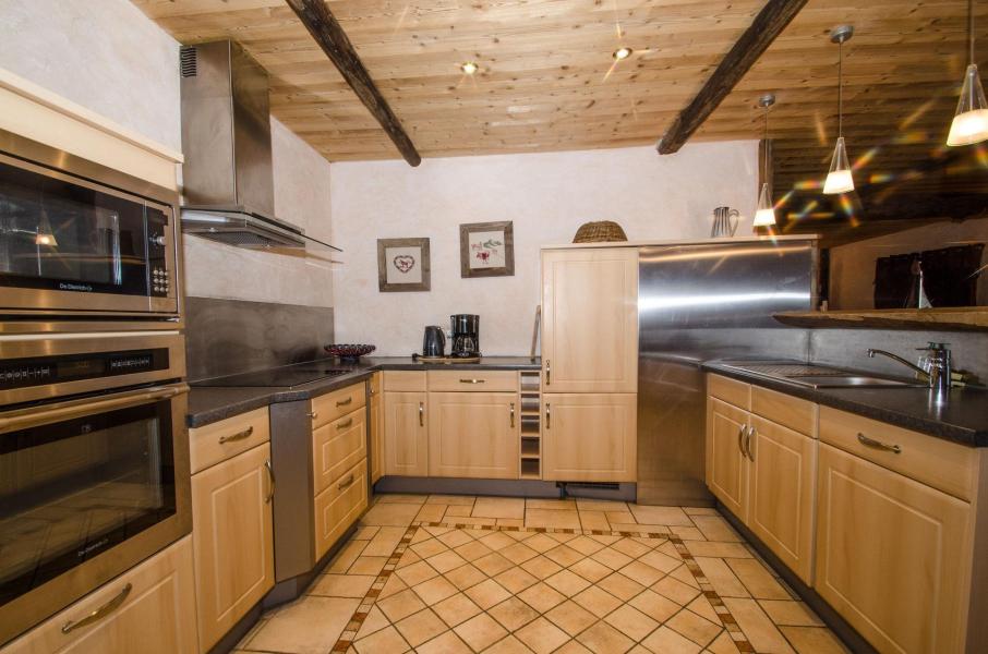 Urlaub in den Bergen 4-Zimmer-Appartment für 8 Personen - Maison la Ferme A Roger - Chamonix - Küche