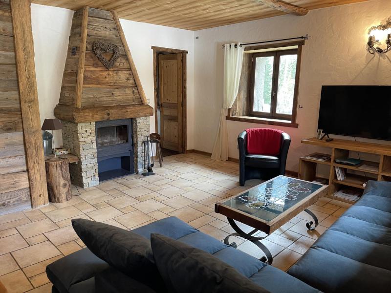 Vakantie in de bergen Appartement 4 kamers 8 personen - Maison la Ferme A Roger - Chamonix - Woonkamer