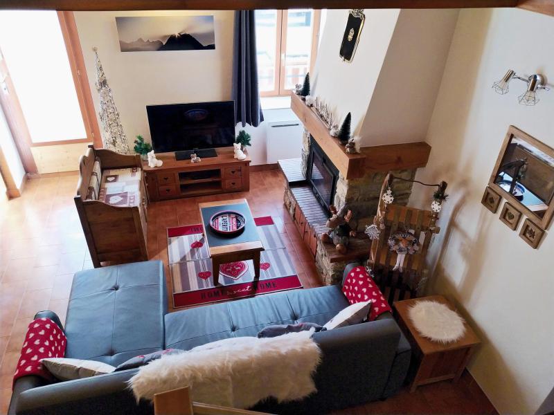 Urlaub in den Bergen 4-Zimmer-Appartment für 7 Personen - Maison Le Passe Montagne - Pralognan-la-Vanoise - Wohnzimmer