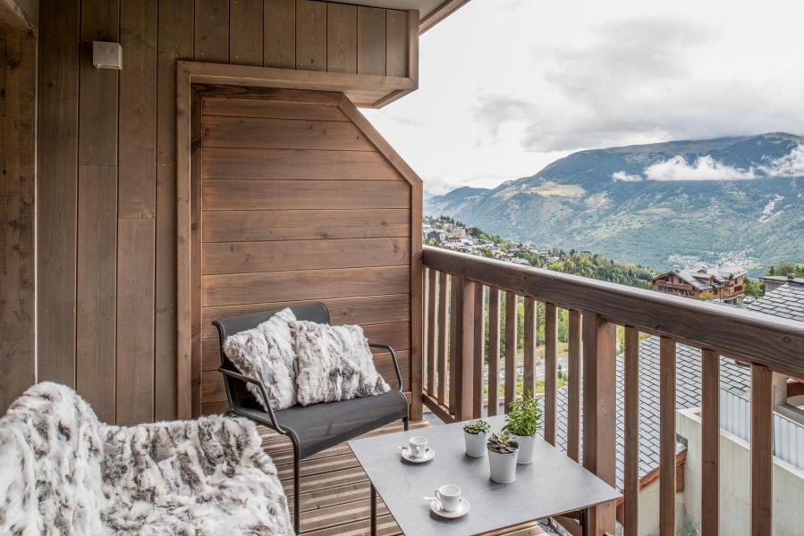 Каникулы в горах Апартаменты 2 комнат кабин 2-4 чел. (D08) - Mammoth Lodge - Courchevel - Балкон