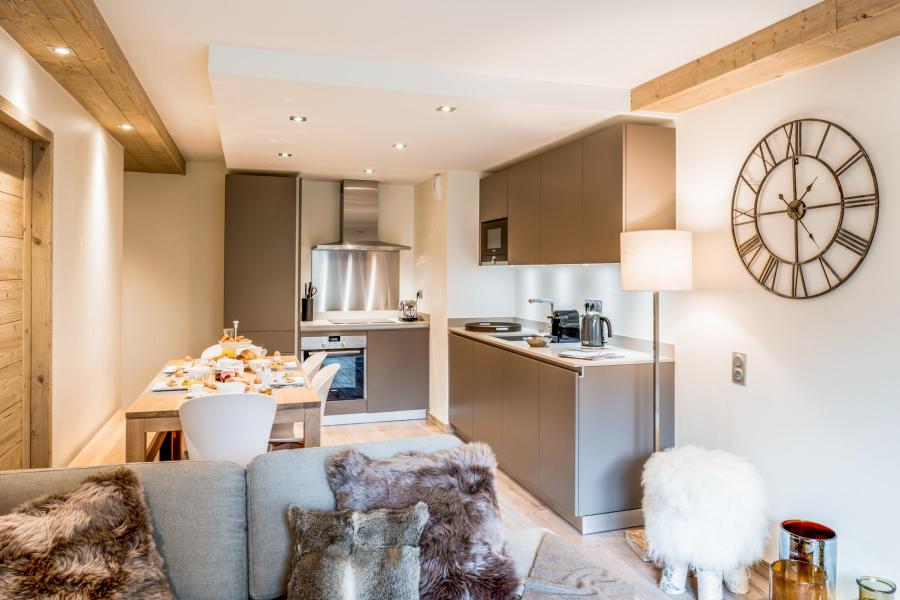 Каникулы в горах Апартаменты 3 комнат кабин 4-6 чел. (D05) - Mammoth Lodge - Courchevel - Кухня