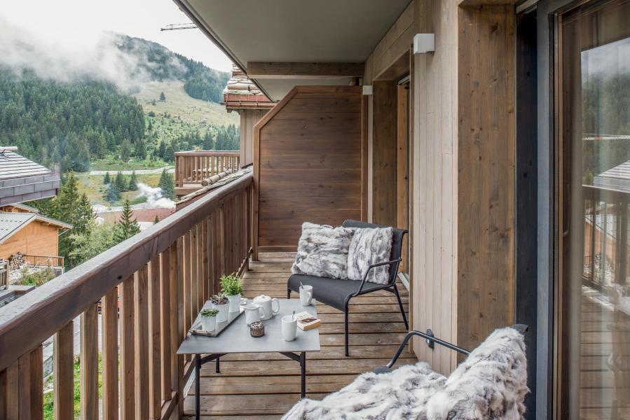 Holiday in mountain resort 3 room apartment cabin 4-6 people (D09) - Mammoth Lodge - Courchevel - Balcony