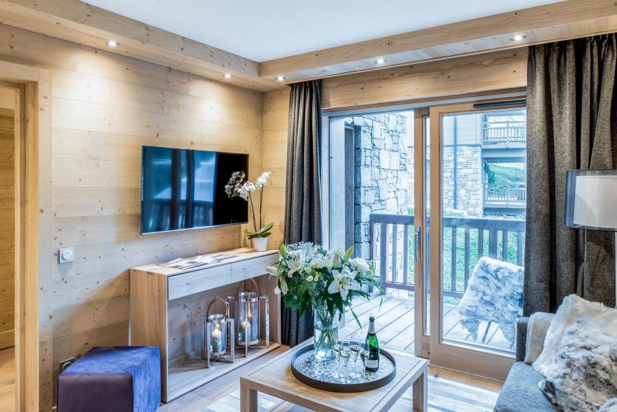 Каникулы в горах Апартаменты 3 комнат кабин 4-6 чел. (D09) - Mammoth Lodge - Courchevel - Салон