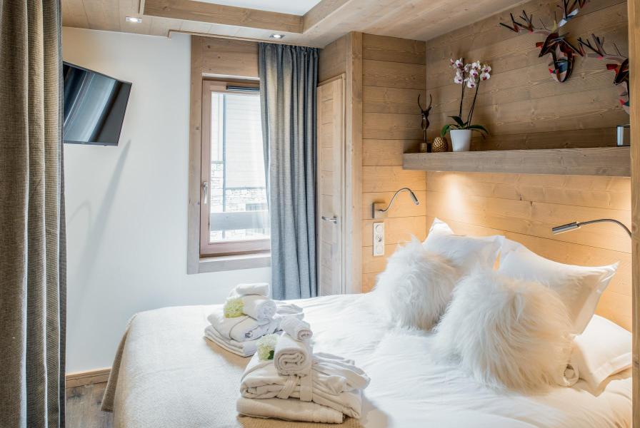 Holiday in mountain resort 3 room apartment cabin 6-8 people (D11) - Mammoth Lodge - Courchevel - Bedroom