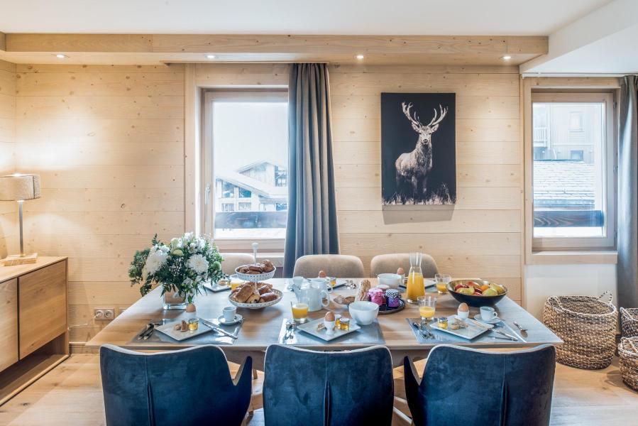 Urlaub in den Bergen 4-Zimmer-Appartment für 6 Personen (D03) - Mammoth Lodge - Courchevel - Tisch